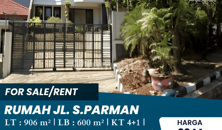 Disewakan Rumah Jl. S Parman