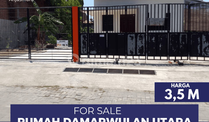 Dijual Rumah Dan Tanah di Damarwulan Utara