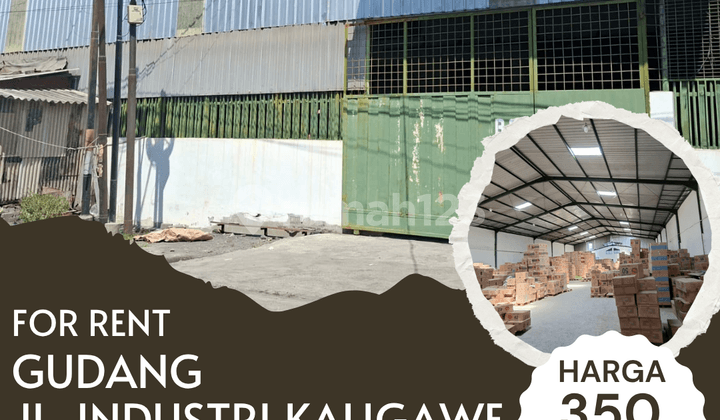 DISEWAKAN GUDANG JL. INDUSTRI KALIGAWE