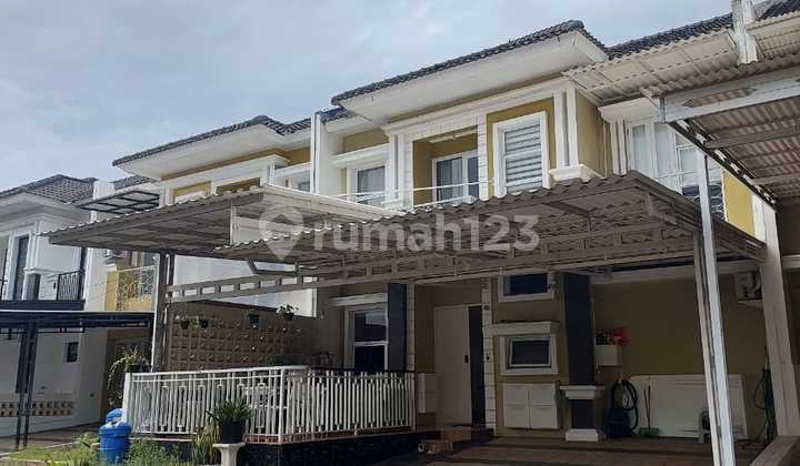 RUMAH CANTIK DI GADING SERPONG 2 LANTAI SEMI FURNISHED SIAP HUNI