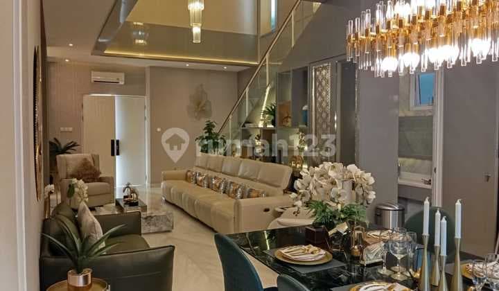 Rumah Mewah Furnished di Gading Serpong Lokasi Bagus Siap Huni