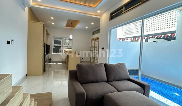 Beautiful Minimalist 2-Story Villa in Central Canggu