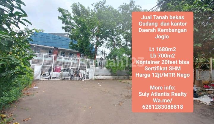 For Sale: Former Warehouse Land, Strategic Location by the Main Road