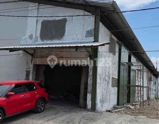 Gudang Siap Pakai Tambak Sawah Baru Renovasi Lokasi Strategis