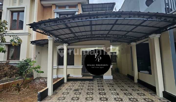 Dijual Cepat Rumah Hadap Taman Siap Huni di Kota Wisata Cibubur