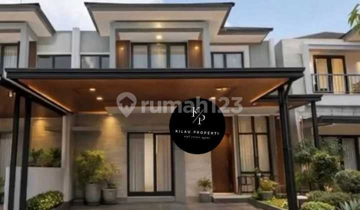 For Sale Ready-to-Occupy Semi-Furnished House in Kota Wisata Cibubur