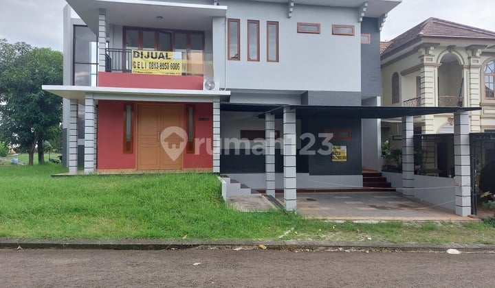 Turun Harga Rumah Hoek 2 Lantai Bangun Sendiri di Legenda Wisata Harga Nego