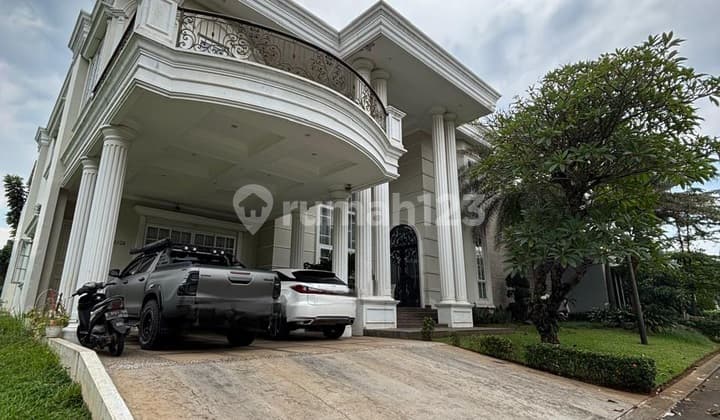 Rumah Mewah Luxury 2 Lantai Hoek, di Cluster Exclusive Kota Wisata