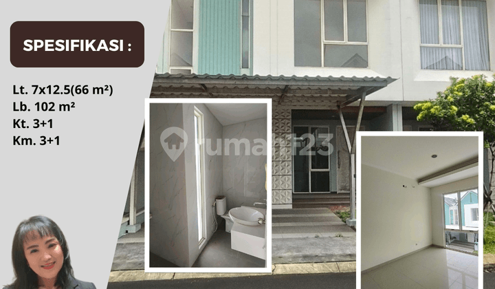 For Rent: Catriona Suvarna Cluster House, Cikupa, Tangerang