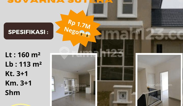 Murah Cluster Bahana Lt. 160 Suvarna Sutera Cikupa Tangerang