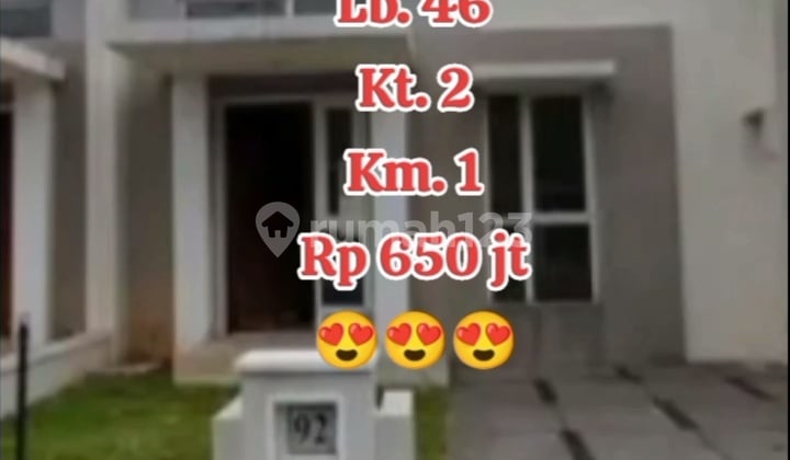 Affordable House in Bayu Suvarna Sutera Cluster, Cikupa, Tangerang
