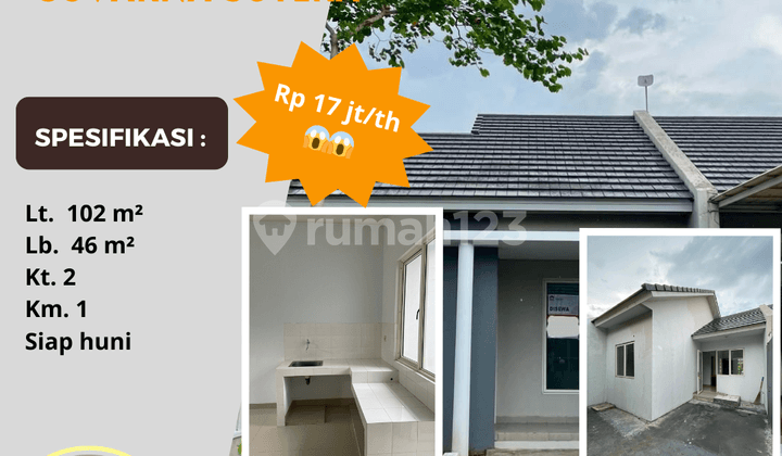 Disewakan Cluster Abira Suvarna Sutera Cikupa Tangerang