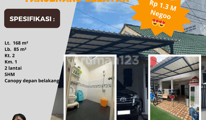 For Sale Affordable Ready to Occupy Home in Pamulang Permai South Tangerang