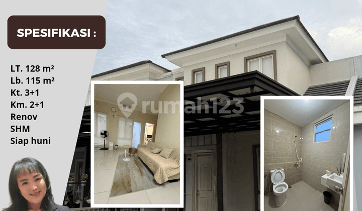 Cheap Furnished House Cluster Chiara Suvarna Cikupa Tangerang