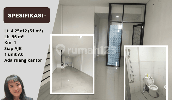 Disewakan Ruko Pasar 8 Suvarna Sutera Cikupa Tangerang