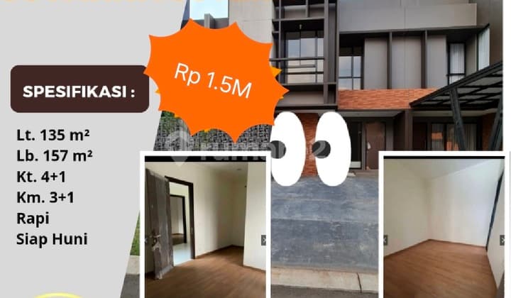 Murah Rumah Cluster Flavio Lt.135 Suvarna Sutera Cikupa Tangerang