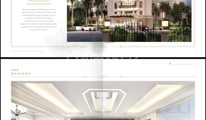 Le Parc Luxury Private Residence Apartemen Mansion, Townhome, Semi Furnished