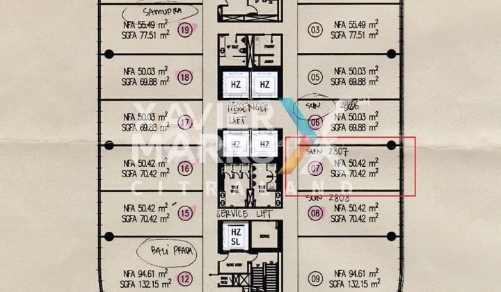 Ciputra World Office Tower Siap Pakai Lokasi Strategis
