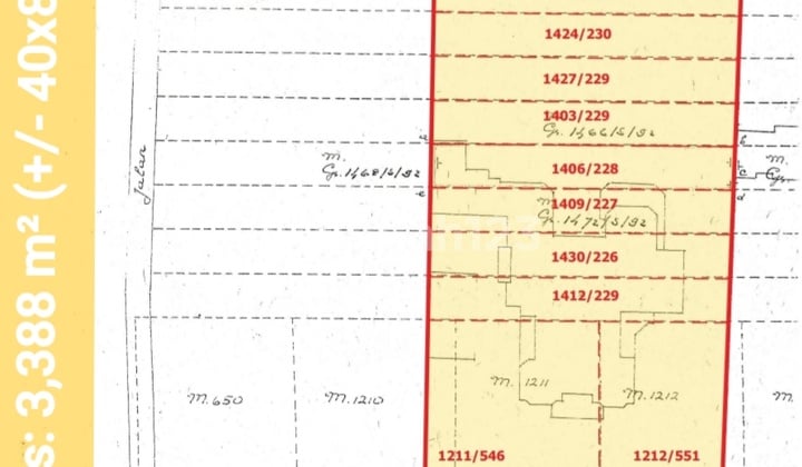 Lot for Sale on Raya Sidosermo Indah, Strategic Location