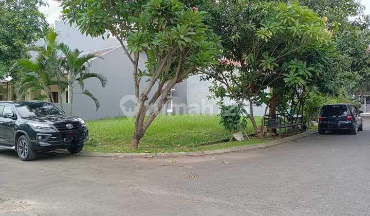 Kavling Hoek 189m2 Siap Bangun di Griya Sutera