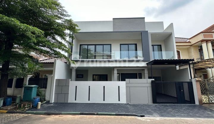 Rumah Mewah Besar 2 Lt di Puspita Loka Bsd Siap Huni Secepatnya