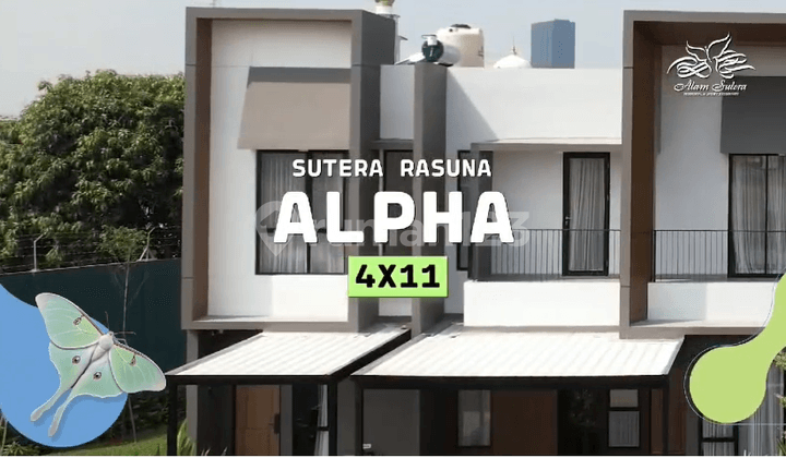 Sutera Rasuna By Alam Sutera - Tipe Alpha 900 Jt-An Sisa 6 Unit Dekat Club House