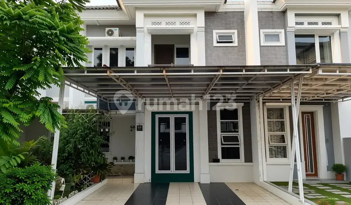 Rumah Michelia Gading Serpong Hadap Timur - Seberang Kolam Renang - Siap Huni SHM