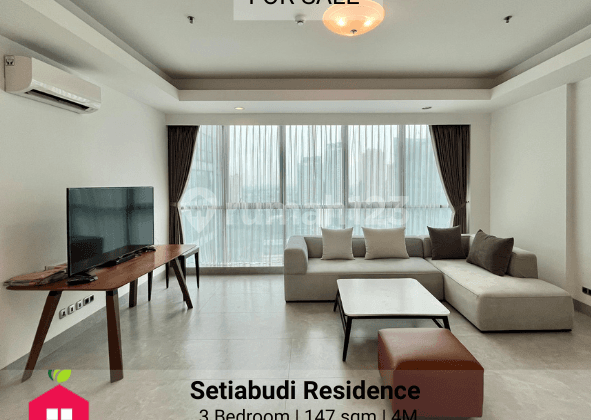 Fast Sale Apartment Setiabudi Residence 3Br