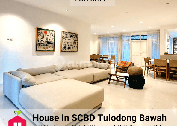 For Sale House In Scbd Tulodong Bawah