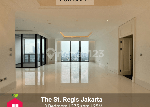 For Sale Apartment The St. Regis Jakarta 3Br