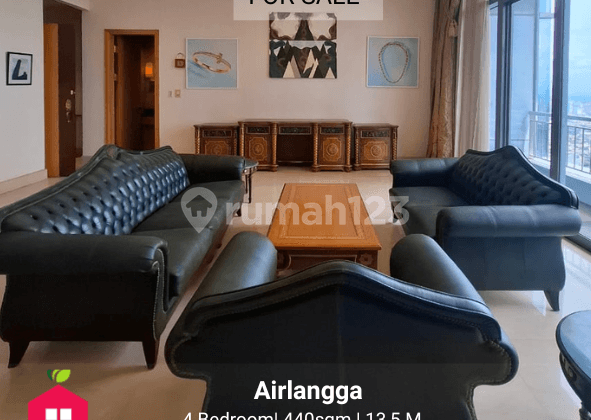 Fast Sale Apartment Airlangga 4Br