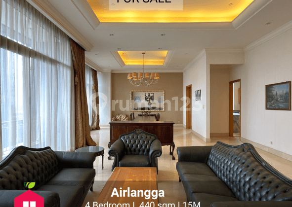 For Sale Apartment Airlangga 4Br