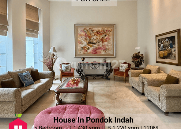 For Sale House In Pondok Indah