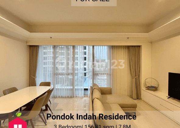 Fast Sale Apartment Pondok Indah Residence 3Br