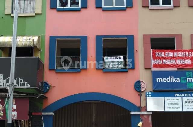 Disewakan Ruko 3 Lantai di Metro Indah Mall Soekarno Hatta