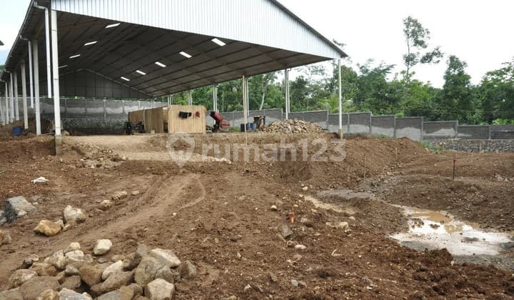 Dijual Tanah Luas+Gudang di Jl. Lemah Abang Bandungan Kab. Semarang