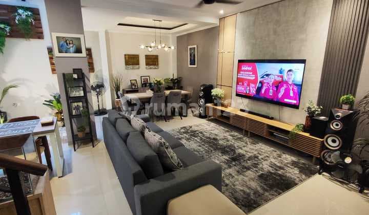 Rumah Gading Serpong Semi Furnish Bohemia SHM Hadap Selatan