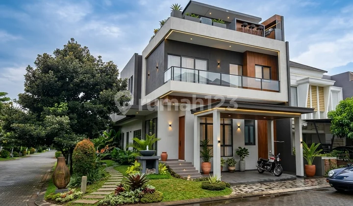 Rumah Hoek Baru Greenwich BSD Hadap Selatan Rumah Hoek Baru Greenwich BSD Hadap Selatan