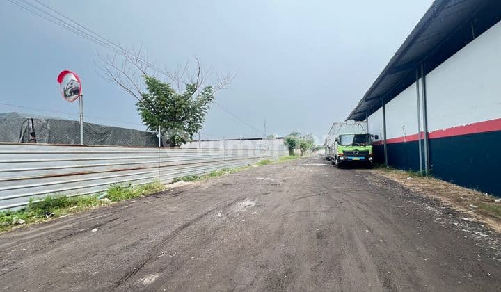 JUAL CEPAT Tanah dan Gudang (Ex. Bengkel) Kawasan Industri Raya Gilang Sidoarjo