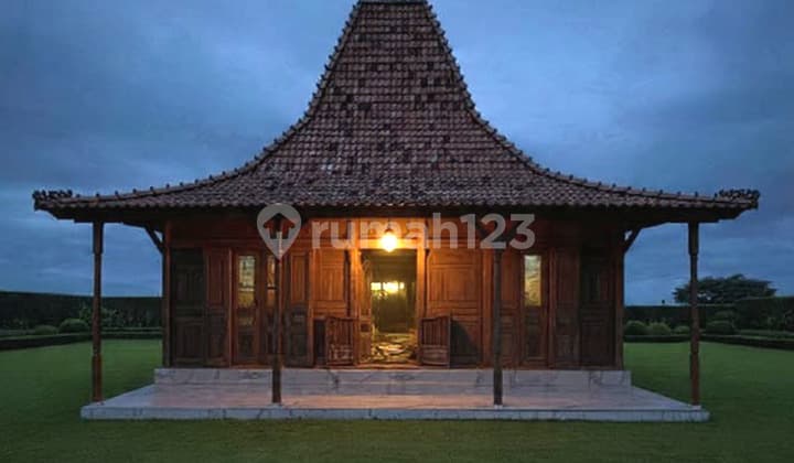 Rumah Joglo Demak Bintoro, Soko 22 Ori Kuno Big Size Full Gebyok