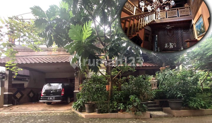 Rumah Unik Artistik Furnished Dekat Halim n Tol Jatibening Bekasi