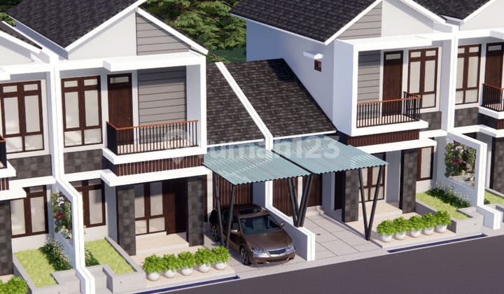 Rumah 2 Lantai New Firdaus 2 Modern Tropis di Pusat Kota Jepara