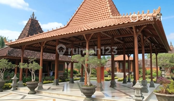 Pendopo Joglo Antik, Soko 20 Usuk Pecok Tumpangsari Ukir 4 Plong