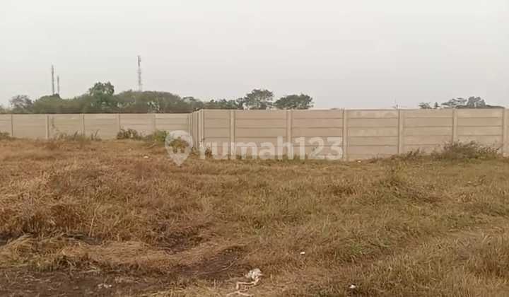 Jual Murah Kav. Industri Di Sisi Jl. Arya Jaya Santika Tigaraksa Lokasi Strategis, Siap Bangun U. Gudang, Work Shop Tanah Padat