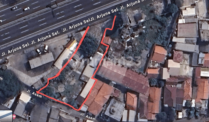 FOR SALE – Tanah Kavling Strategis di Arjuna Selatan, Jakarta Barat