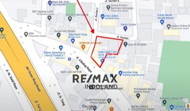 Jual Murah Tanah & Bangunan Harga Di Bawah NJOP – Ciledug Raya, Petukangan, Jakarta Selatan