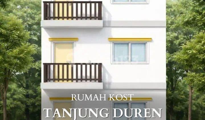 Dijual Rumah Kost Baru 12 Kamar di Tanjung Duren, Jakarta Barat