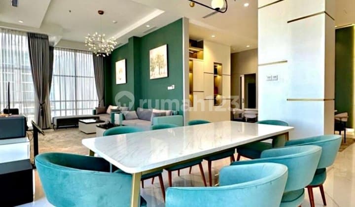 For Sale Super Spacious Apartment with Mezzanine in Somerset Berlian - Permata Hijau, South Jakarta