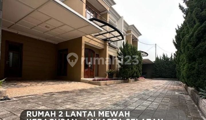 Rumah Mewah dlm Cluster Siap Huni Tanah Lega di Kebagusan