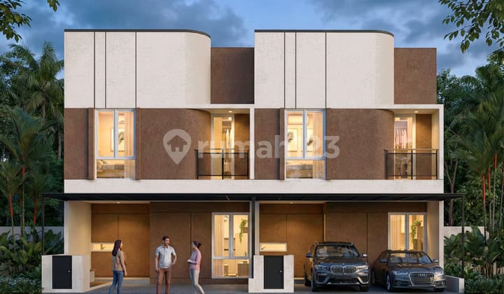 Rumah Mewah Industrial Harga Ekonomis 5 Menit ke Pintu Tol Limo